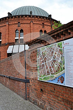 The Planetarium in Torun Center. Torun, Poland